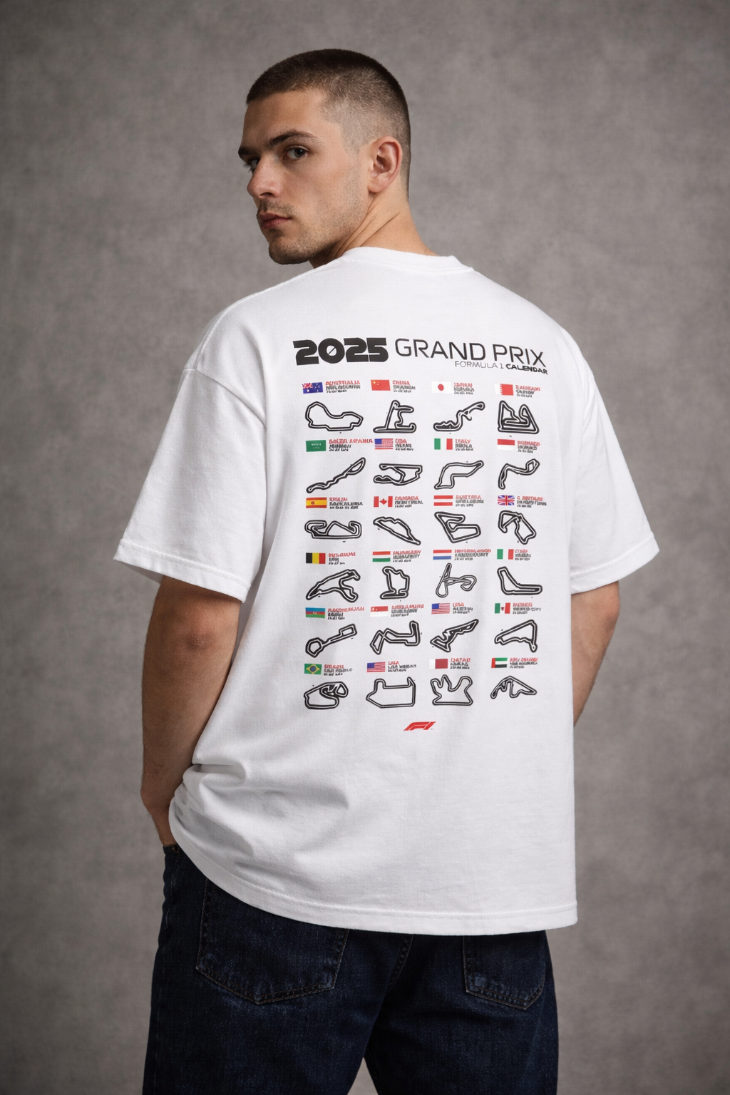 F1 Grand Prix Calendar – Oversized Edition