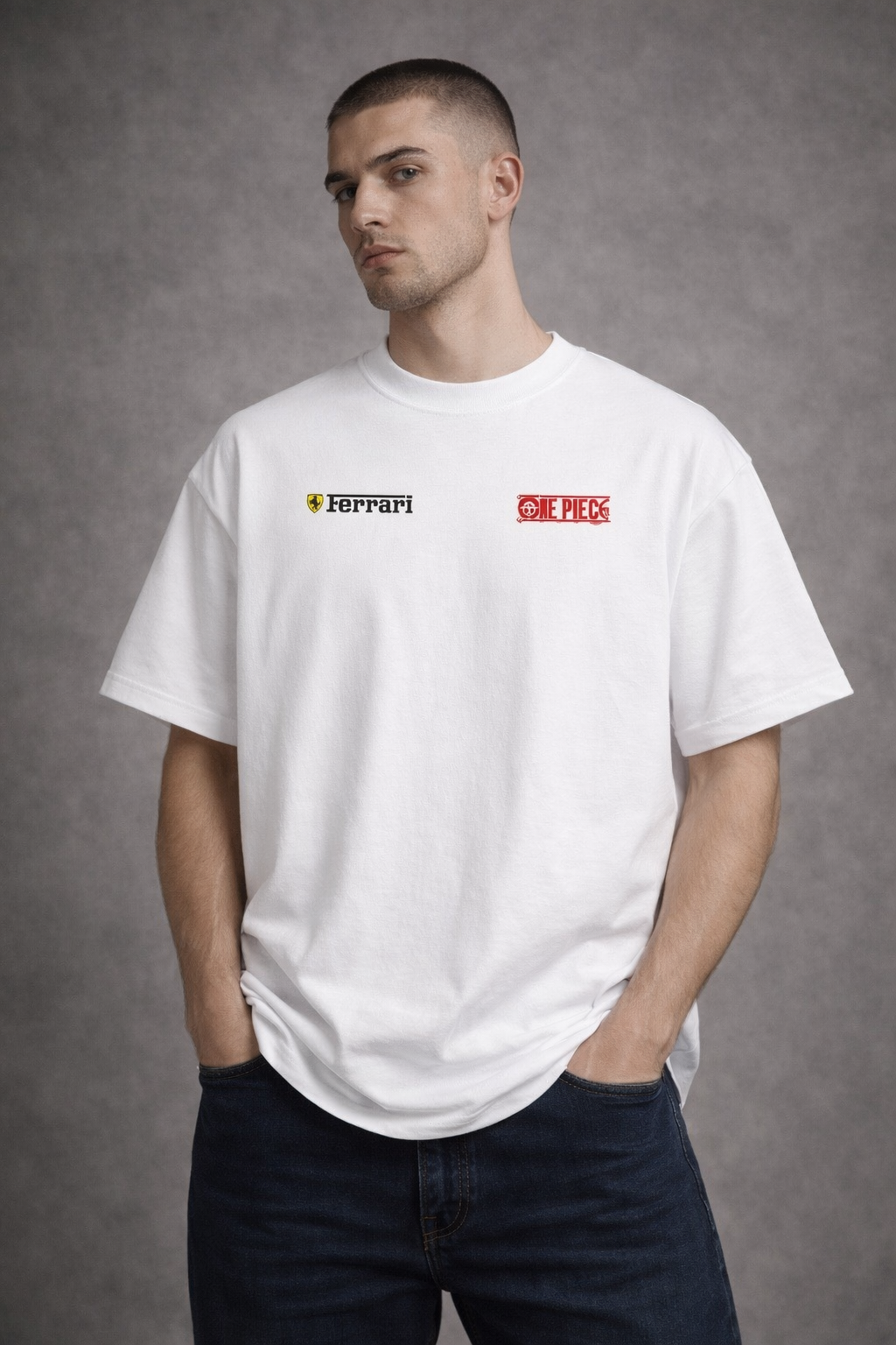 Lewis Hamilton x One Piece – Oversized Graphic Tee